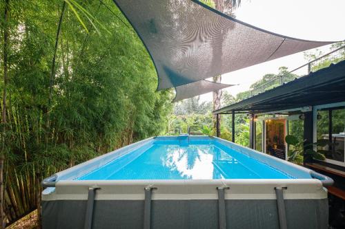 Πισίνα στο ή κοντά στο Breathe Cabin
