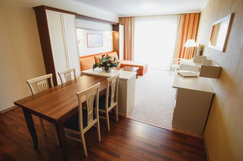 Ruang duduk di Apartmány RESIDENCE