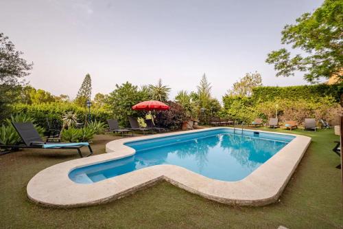 Πισίνα στο ή κοντά στο TESS CasAntigua, una casa con sabor a Guatemala