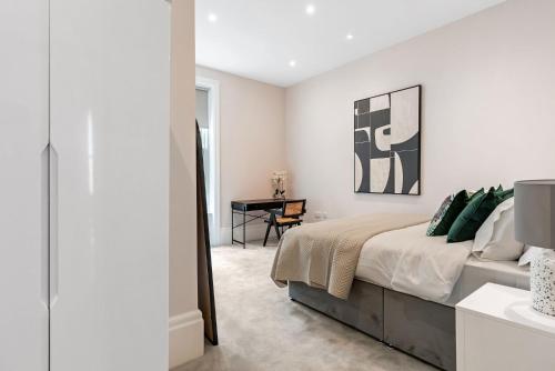 Ένα ή περισσότερα κρεβάτια σε δωμάτιο στο Tailored Stays - Central Cambridge, Warkworth Lodge