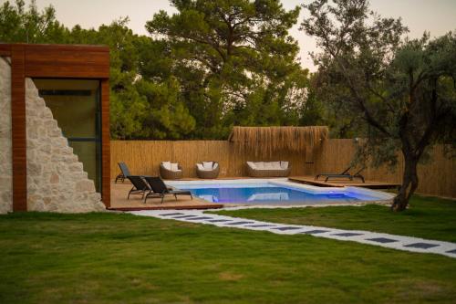 Πισίνα στο ή κοντά στο Stone Houses Luxury Kabak