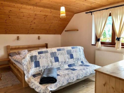 Χώρος καθιστικού στο Chalupa U Johanky Modrý apartmán