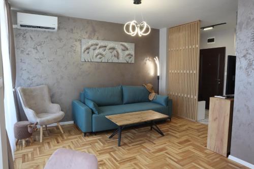Posezení v ubytování Studios near to Burgas Free University