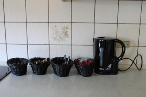 Tetera y cafetera en Hotel Traneparken