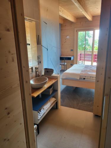 Kuchyň nebo kuchyňský kout v ubytování Cerila