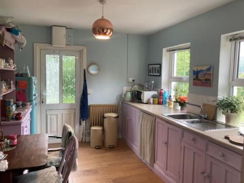 Kuchyň nebo kuchyňský kout v ubytování Lilac Cottage Ballyvaughan