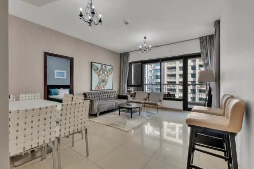 Χώρος καθιστικού στο Bella Vista - 29 Boulevard Downtown Burj Khalifa