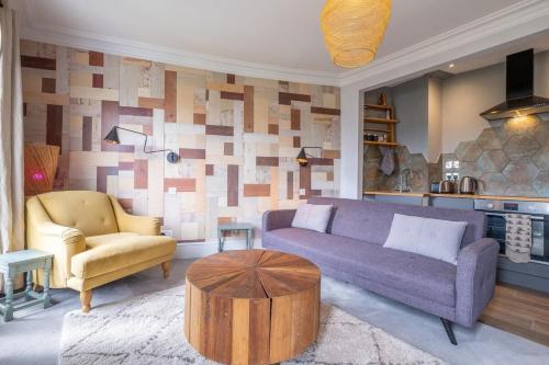 Posezení v ubytování Host & Stay - Wakefield Apartment