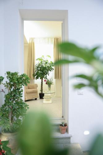 Χώρος καθιστικού στο Nazzarì B&B Tropea