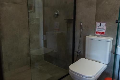Ein Badezimmer in der Unterkunft Vila Husky