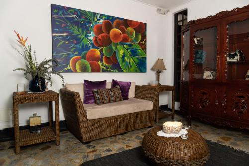 Posezení v ubytování Hotel Alamos Del Parque