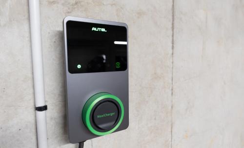 an iphone is attached to a wall at Mercure Le Mans Centre in Le Mans