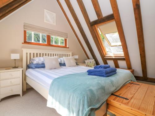 Postel nebo postele na pokoji v ubytování Oaklands