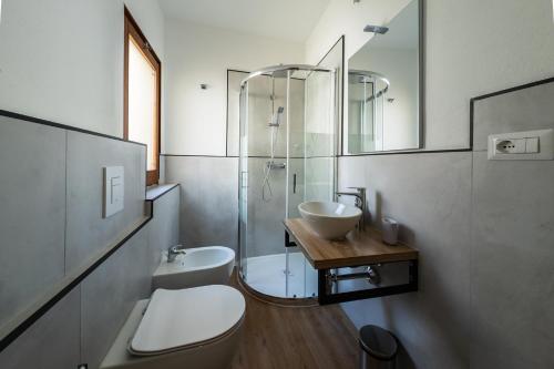 Koupelna v ubytování Admiral Appartment