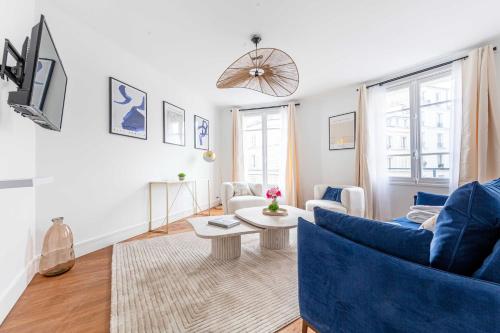 Bright & charming apartment - 1BR-4P - Montmartre