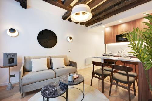 Chic apartment - 1BR-4P -AC- Marais-Vosges