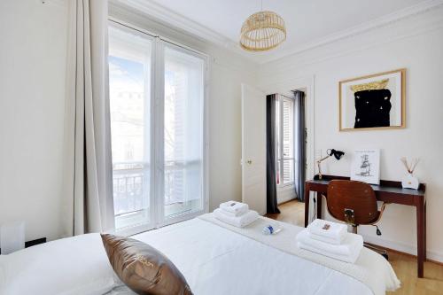 Peaceful apartment 2BR-4P - Arc de Triomphe