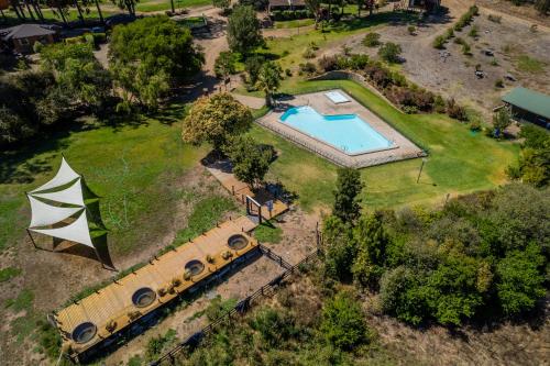 La alberca dentro o cerca de Parque San Juan - Héroes Parques