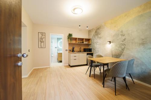 Η κουζίνα ή μικρή κουζίνα στο Montello Guest House