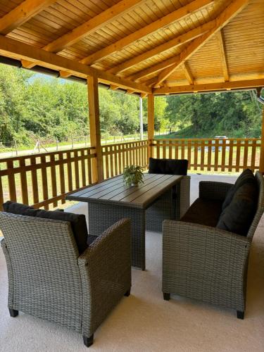 Χώρος καθιστικού στο Ranch Jajce