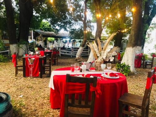 Εστιατόριο ή άλλο μέρος για φαγητό στο HOTEL EX HACIENDA EL MOLINO