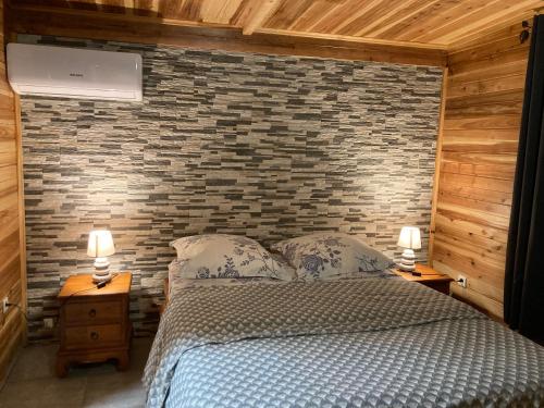 Ένα ή περισσότερα κρεβάτια σε δωμάτιο στο Ti CASE GERMAINE