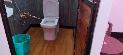 Koupelna v ubytování FLAMINGO Inn