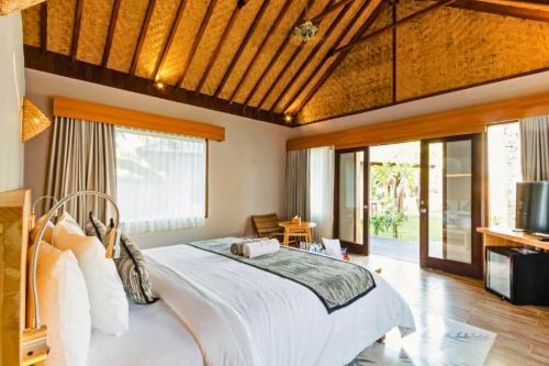 Ένα ή περισσότερα κρεβάτια σε δωμάτιο στο One BR Bungalow Cozy Place ZN109
