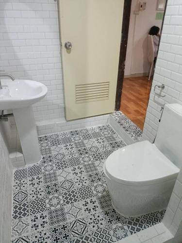 Koupelna v ubytování Marie Guest House B5 No Seaview