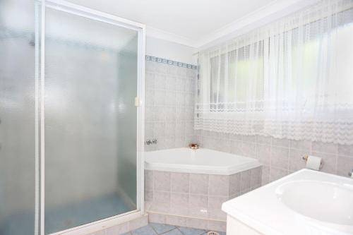 Koupelna v ubytování Villa Delfini Pet Friendly
