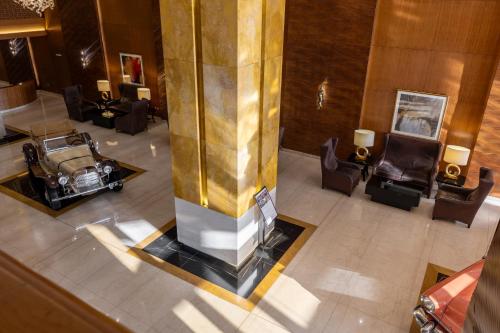 Istumisnurk majutusasutuses Babylon Rotana Hotel