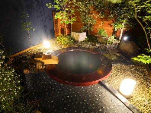 Un jardín fuera de 匠晴の宿 心庵