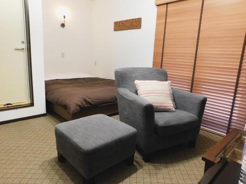 Un lugar para sentarse en 那須高原Stay 菊