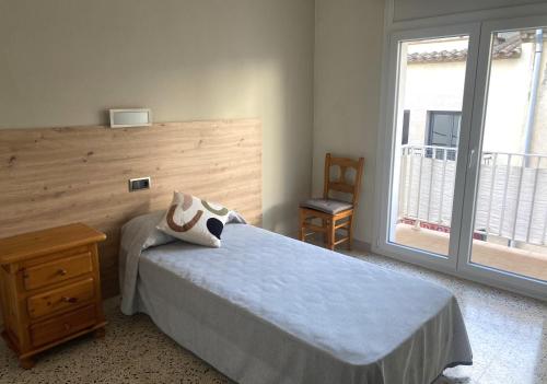 Posteľ alebo postele v izbe v ubytovaní Apartament Centre Platja