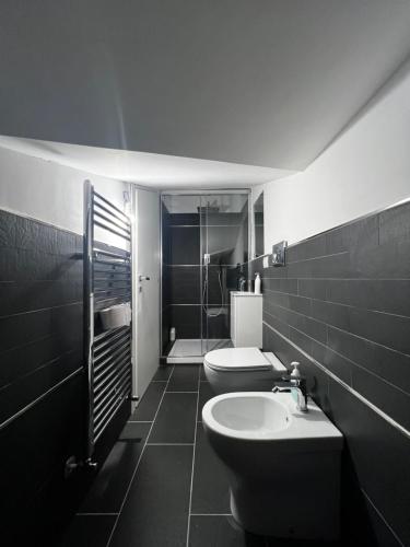 Phòng tắm tại Villino Ostia