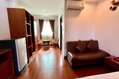 Χώρος καθιστικού στο Sawadeelanna Hotel