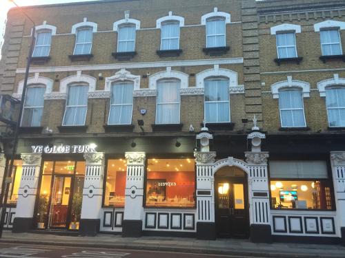 The building where the hotel is located 