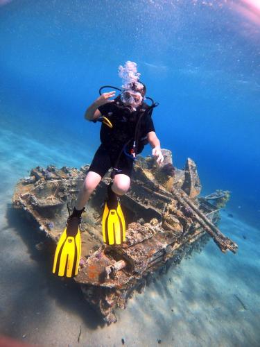 Επισκέπτες που μένουν στο Bait Alaqaba dive center & resort