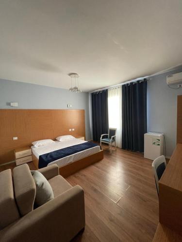 Postel nebo postele na pokoji v ubytování Divjaka Resort