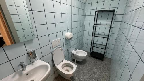 Koupelna v ubytování La Controra Hostel Naples