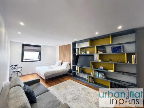 Urban Flat 168 - Spacious 1-Bedroom Apartment in Paris