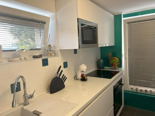 Η κουζίνα ή μικρή κουζίνα στο Apartman Mornar