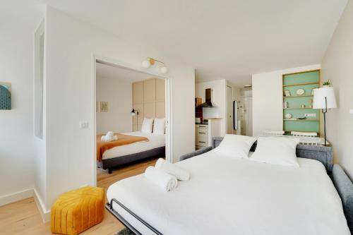 Bel appartement design proche Gare de Lyon, balcon