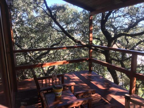 Μπαλκόνι ή βεράντα στο Cabaña El Valle