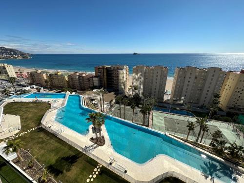 Πισίνα στο ή κοντά στο Sunset Cliffs Terra Gold apartment