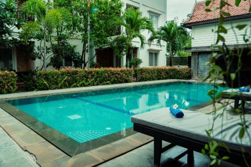 Bazén v ubytování Siemreap Green Residence nebo v jeho okolí