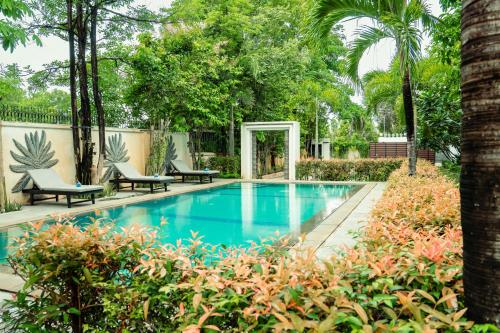 Bazén v ubytování Siemreap Green Residence nebo v jeho okolí