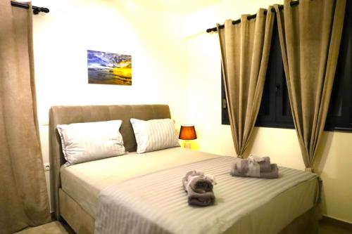 Postel nebo postele na pokoji v ubytování Xanthi BnB3