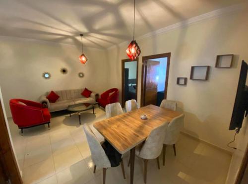 Posezení v ubytování studio 2 bed room city center