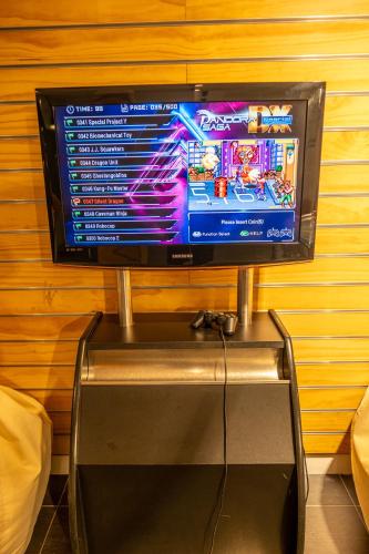 TV a/nebo společenská místnost v ubytování Monchique Resort & Spa